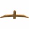Ekena Millwork Bellingham Rough Sawn Timber Gable Bracket, Western Red Cedar, 48"W x 16"H x 2"D x 4"F, 8/12 Pitch GBW048X16X0204BEL00RWR - alternate 5
